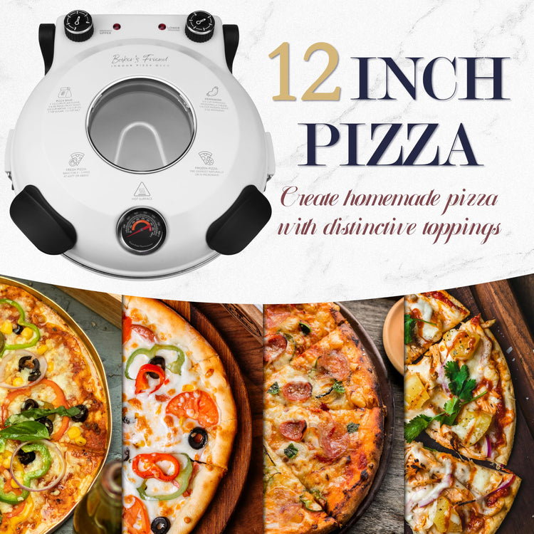 Electric Pizza Oven Indoor Countertop