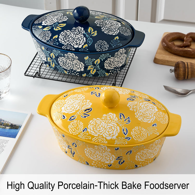 Ceramic Casserole Dish With Lid