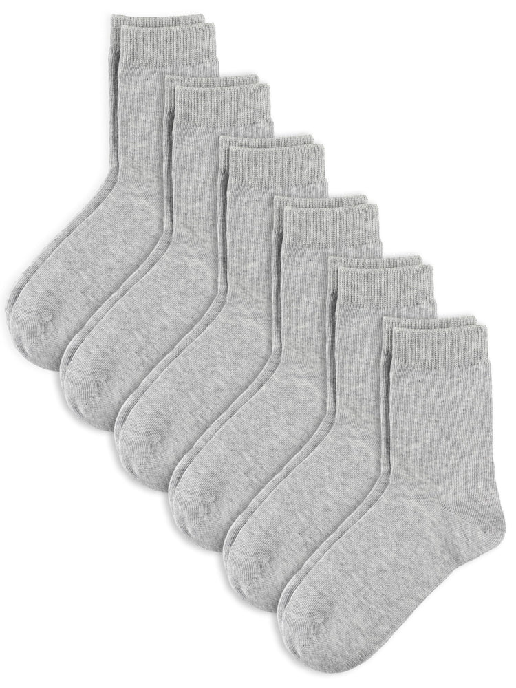 Unisex Kids Boys Girls Soft Cotton School Socks 6 (6 Count)
