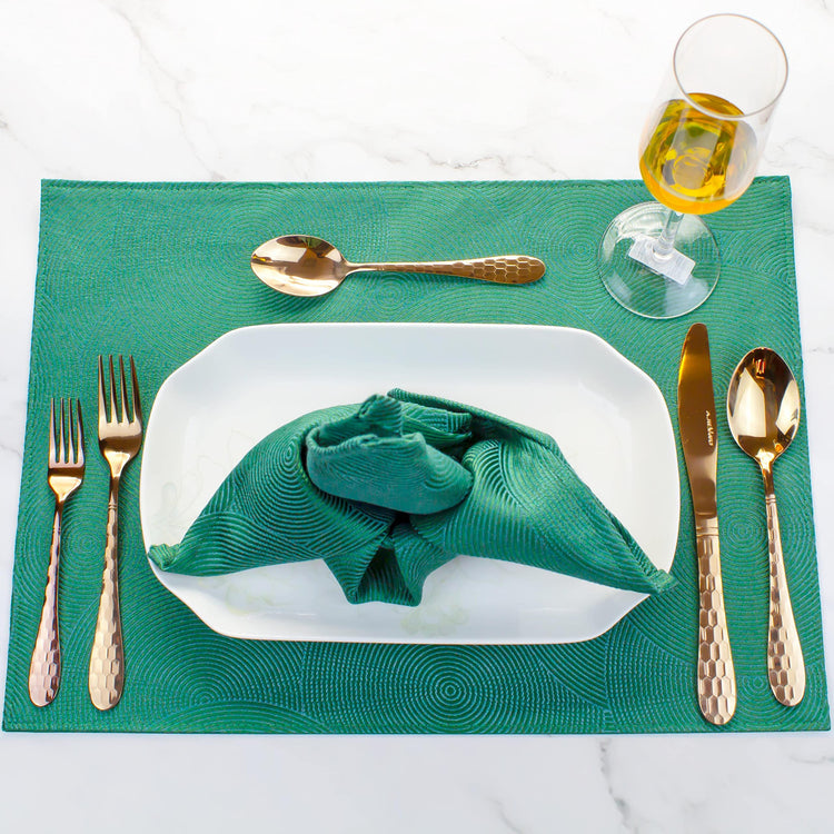 Hammered Silverware Set 20