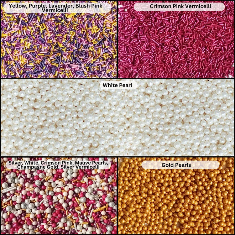 Fusion Mashup Sprinkles FM Multipack 37 100 GMS for Cake Cupcake Décor (5 Ounce)