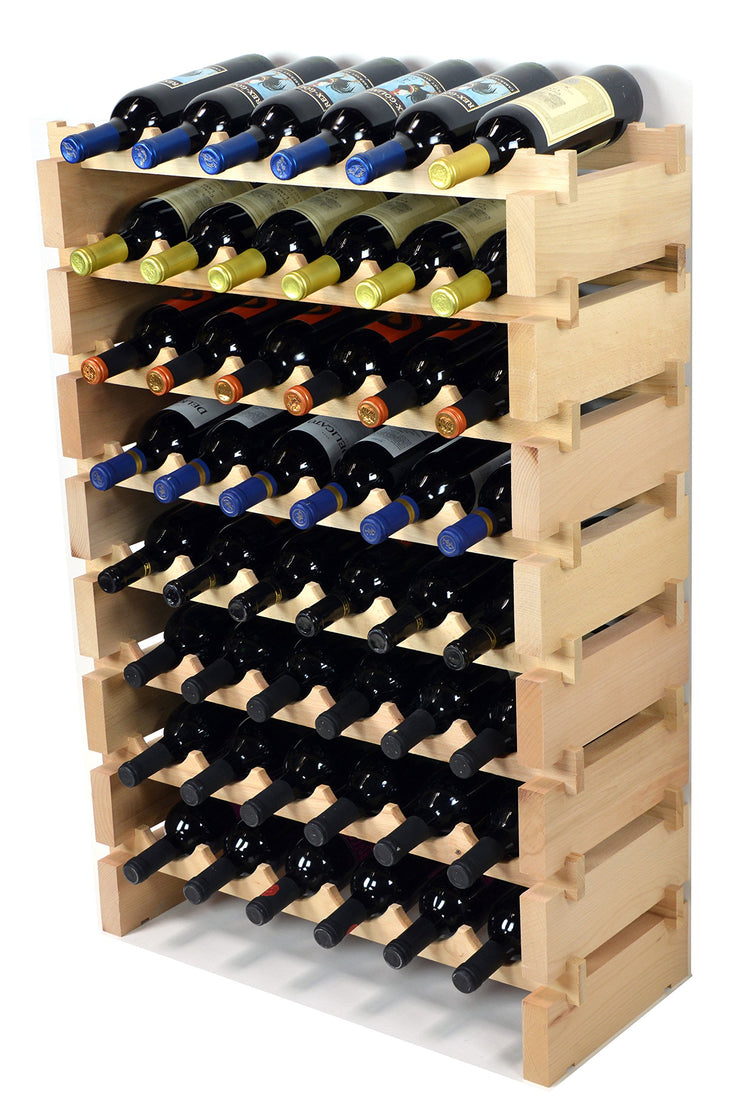 Modular Wine Rack Beechwood 24