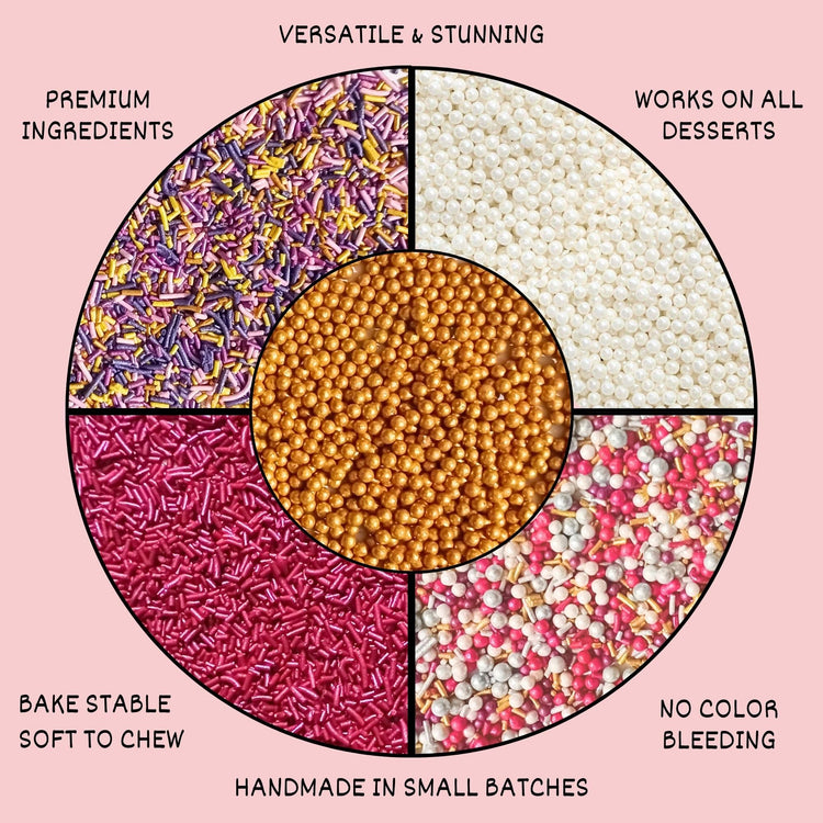 Fusion Mashup Sprinkles FM Multipack 37 100 GMS for Cake Cupcake Décor (5 Ounce)