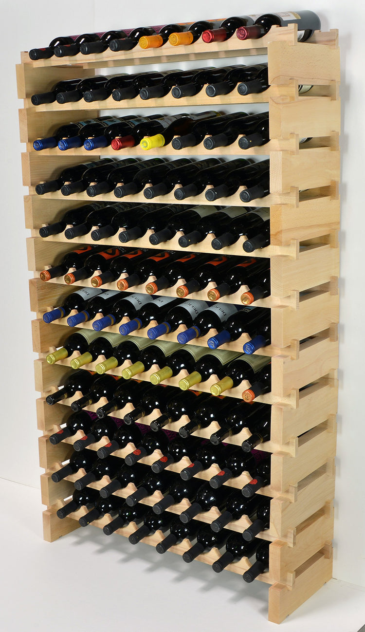 Modular Wine Rack Beechwood 32