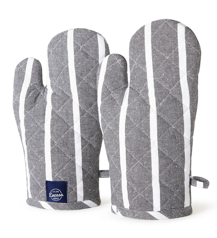 Oven Mitts Heat Resistant Kitchen Gloves (2 Count)