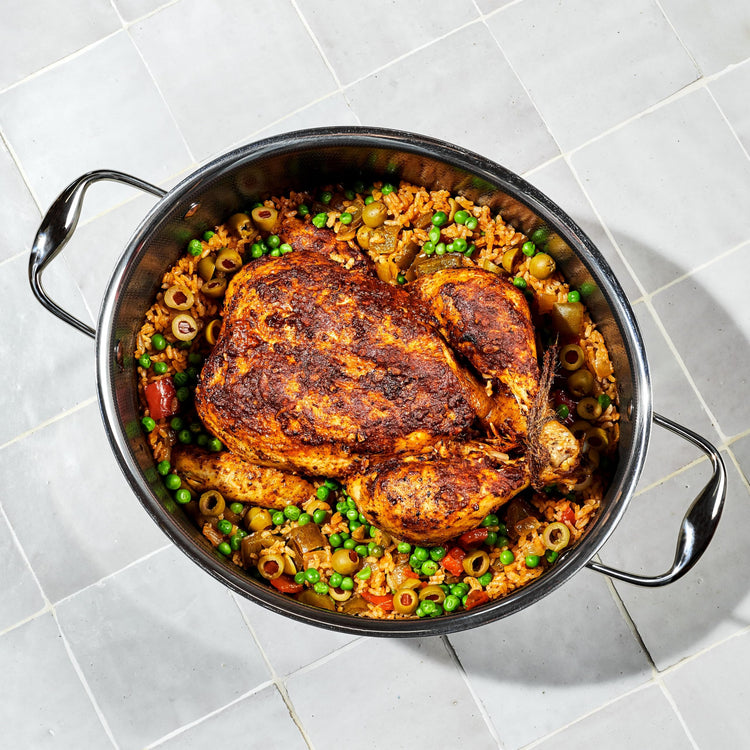 6.5QT Hybrid Nonstick Braiser Dutch Oven with Lid