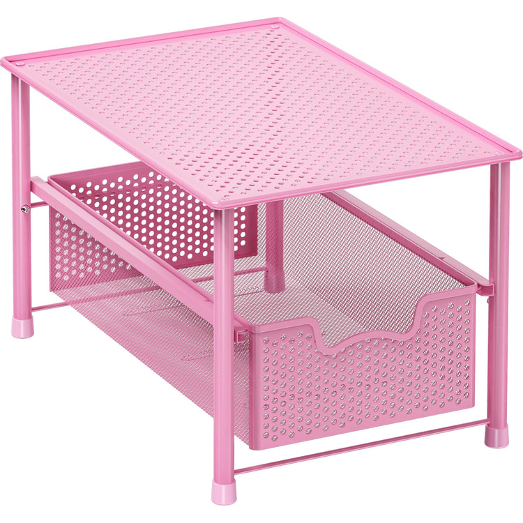 Stackable Under Sink Sliding Basket Drawer