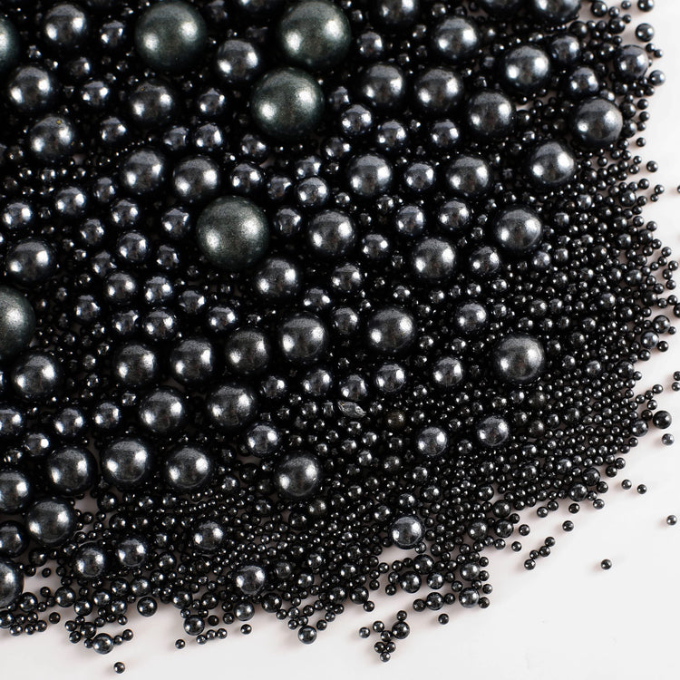 Black Pearl Sugar Sprinkles (4.58 Ounce)