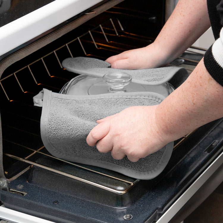 Terry Potholder & Hot Pad (4 Count)