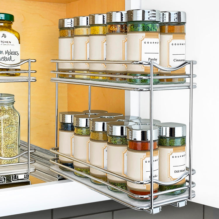 Pull Out Spice Organization for Cabinets