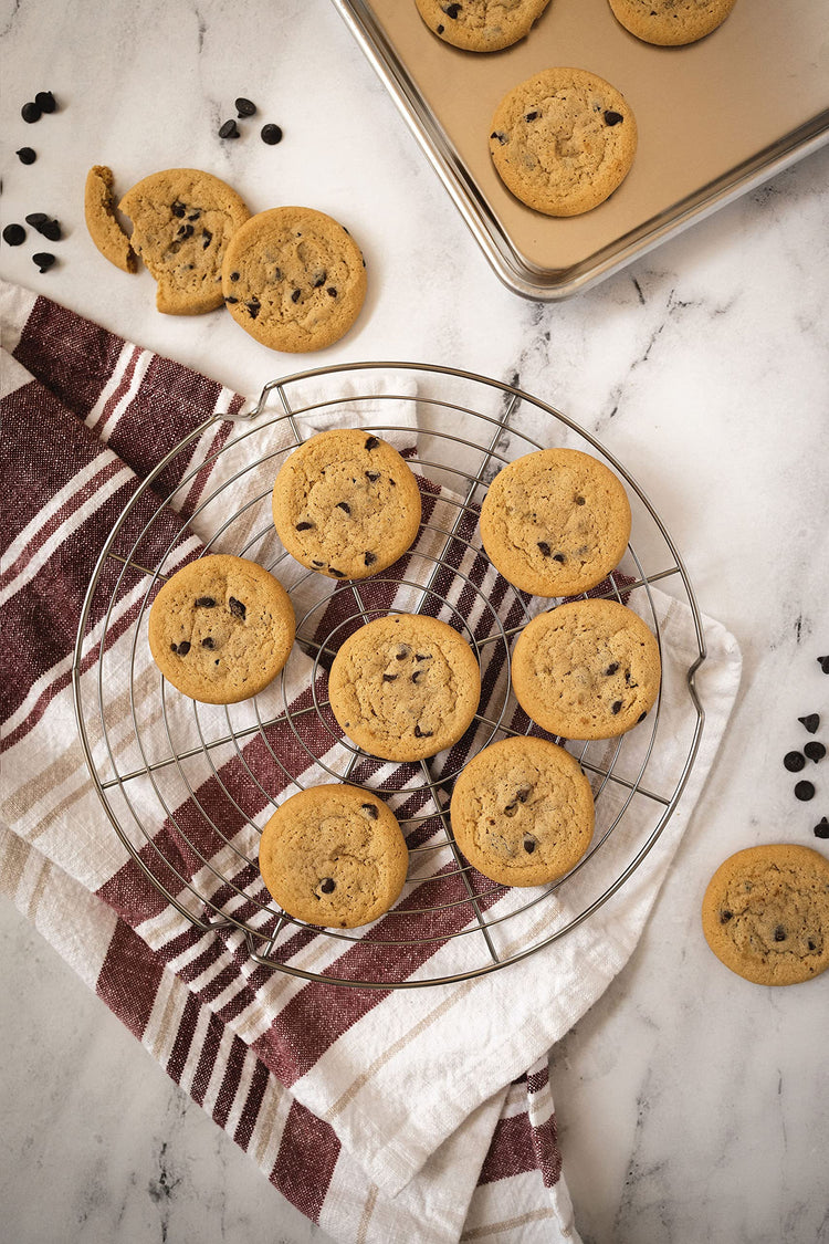 Round Cooling Rack Stainless Steel Steamer Rack Set of 3