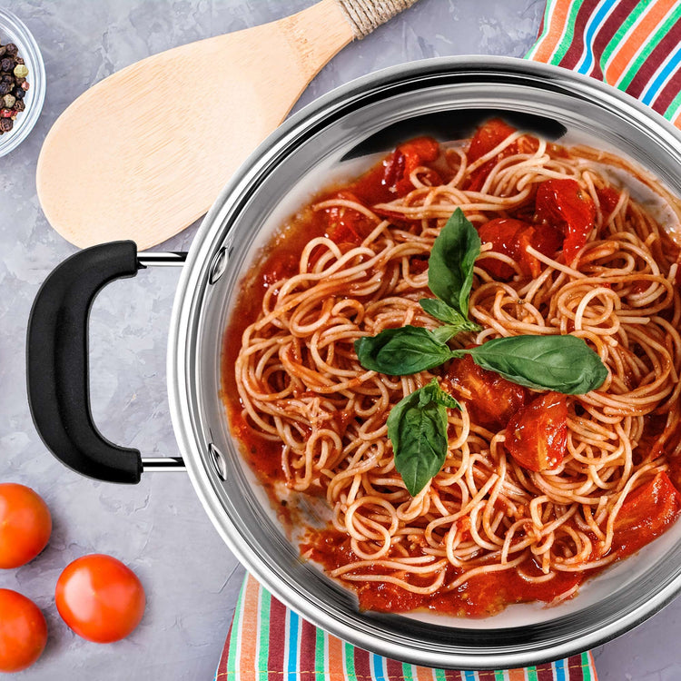 6QT Stock Pot with Lid