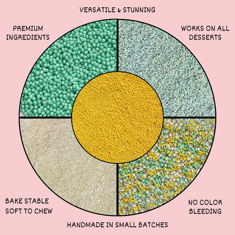 Cake Sprinkles Mix Pack of 5