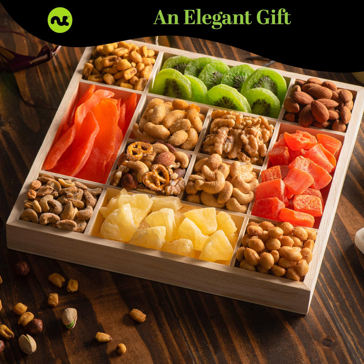 Dried Fruit & Mixed Nuts Gift Basket