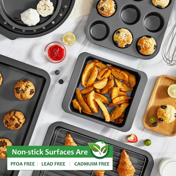 Non Stick Muffin Pans (2 Count)