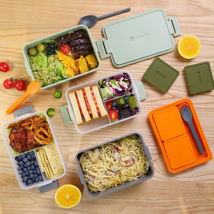 Stackable 2 Tier Adult Bento Box