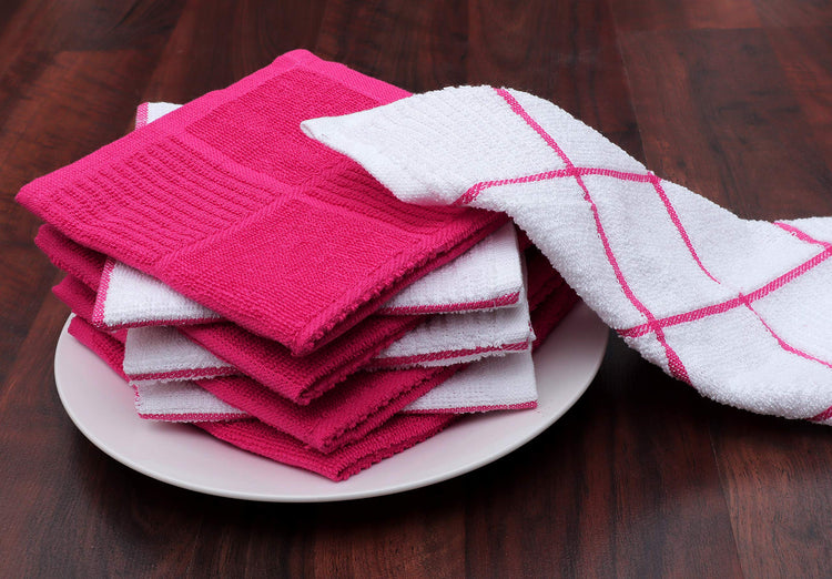 Dish Cloths for Washing Dishes Set of 8 (8 Count)