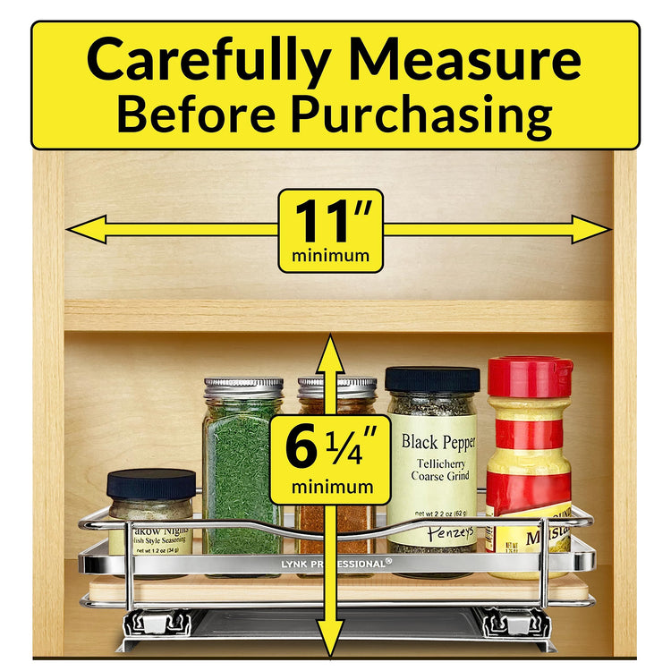 lite™ Pull Out Spice Organization for Cabinets