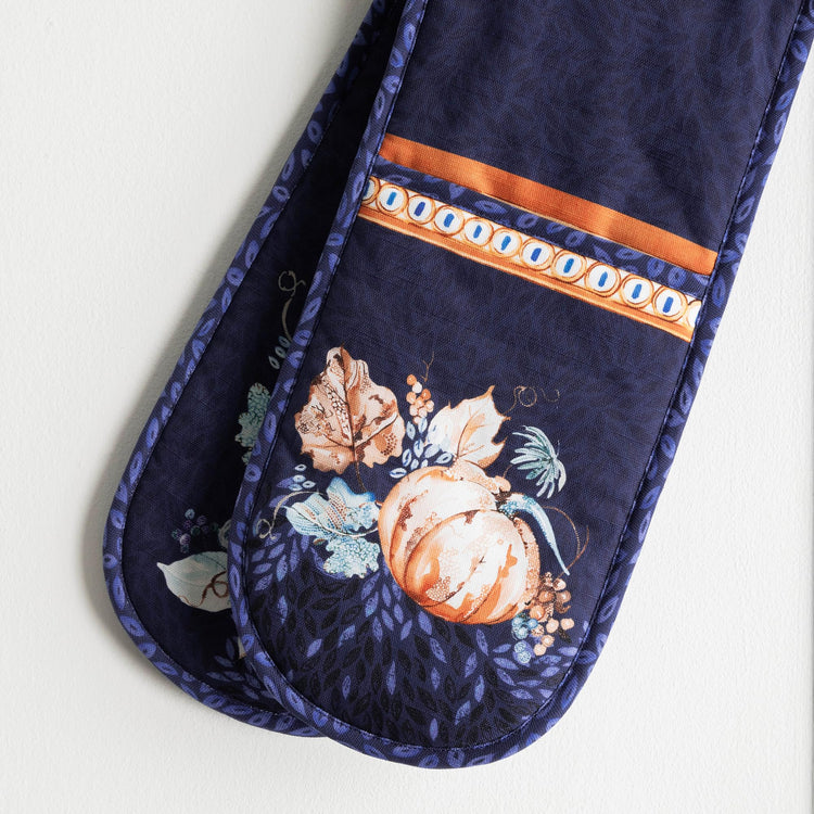Double Oven Mitts 100% Cotton Double Oven Glove