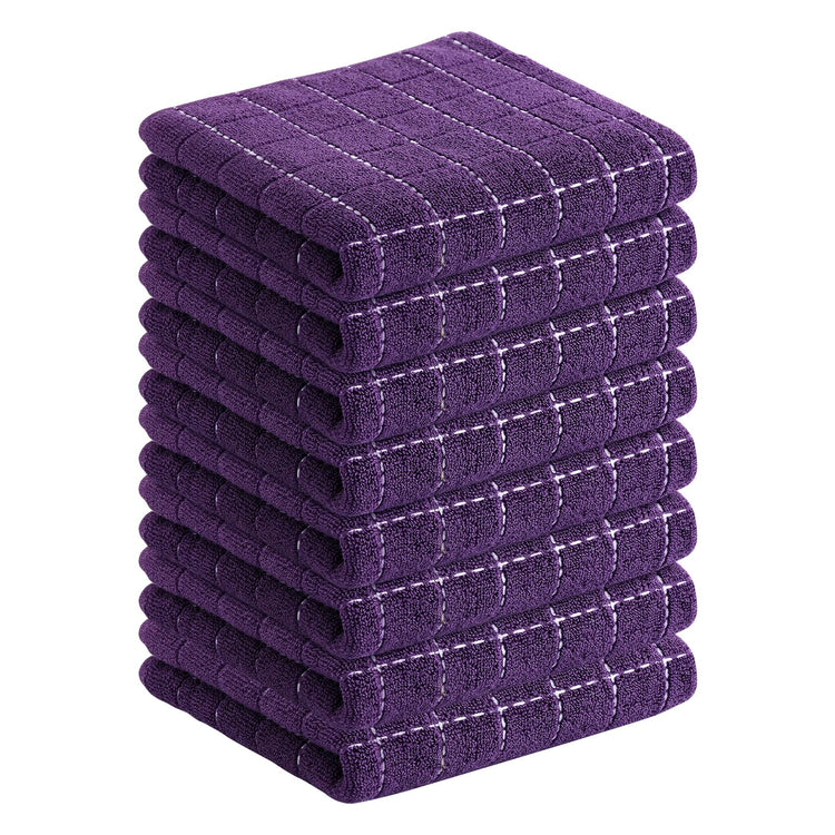 100% Cotton Terry Kitchen Towels (8 Count)