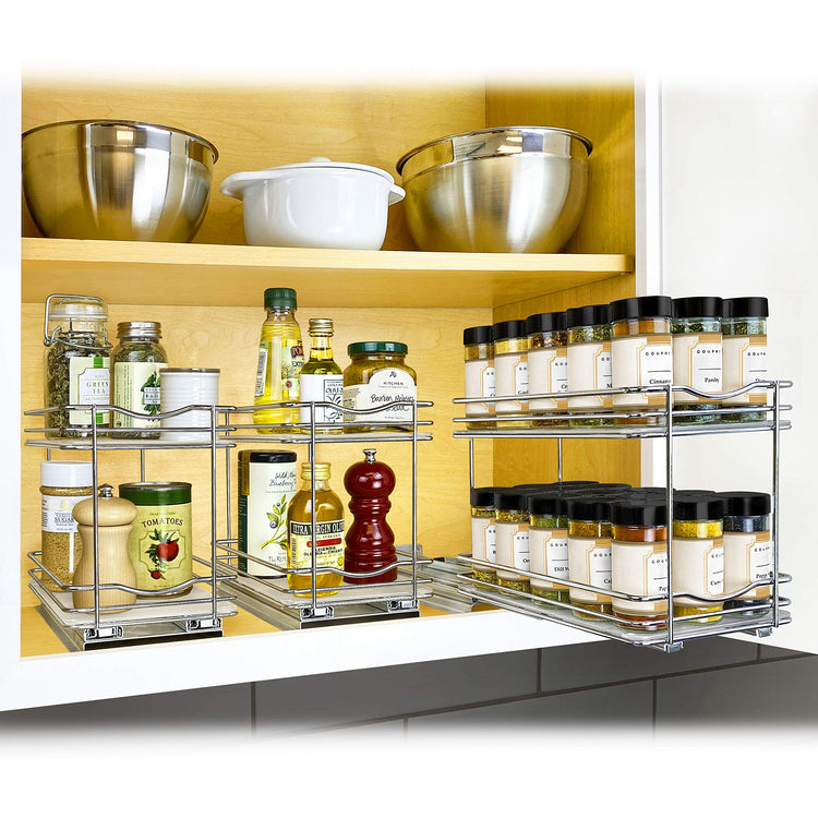 Pull Out Spice Organization for Cabinets