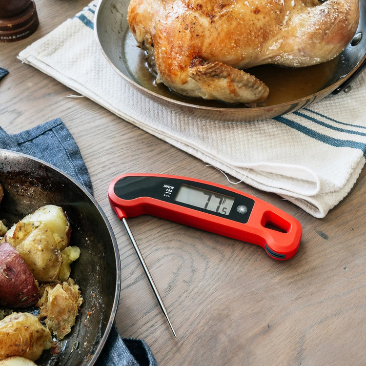 Lavatools Javelinยฎ PRO Duo Ultra-Fast 2-Second Professional Digital Instant Read Meat Thermometer for Grill and Cooking, Auto-Rotating Backlit Display, IP65 Water Resistant, NSF Certified โ Sambal