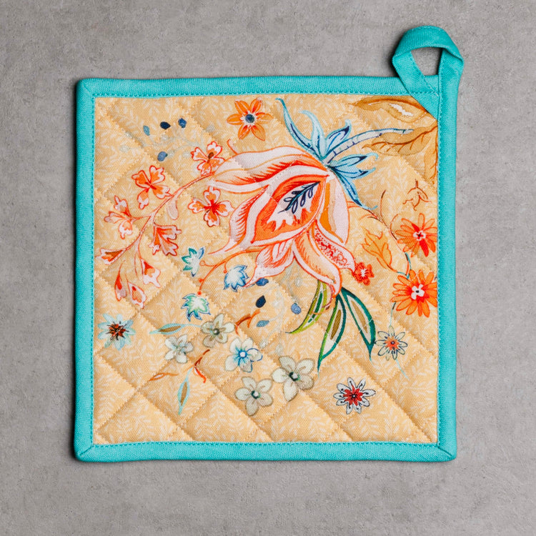 100% Cotton Oven Mitt & Pot Holder Set (2 Count)