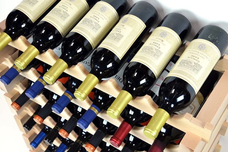 Modular Wine Rack Beechwood 32