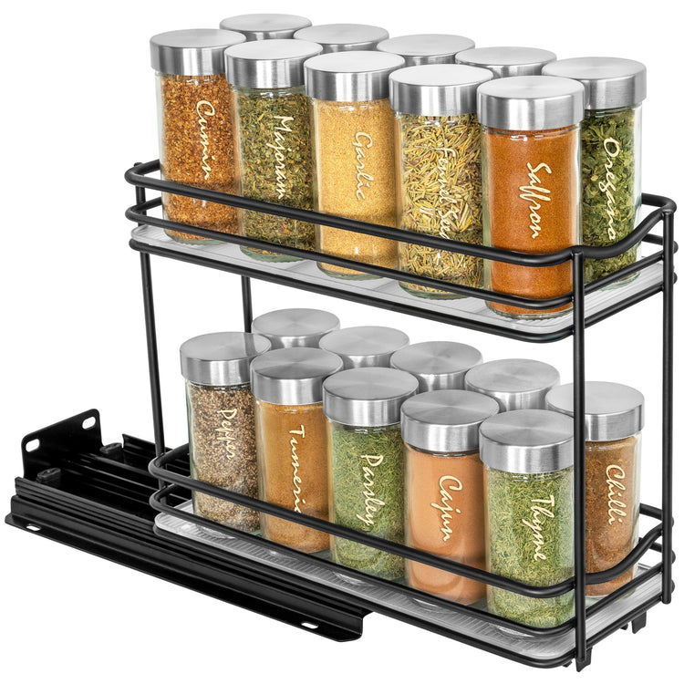 Pull Out Spice Organization for Cabinets