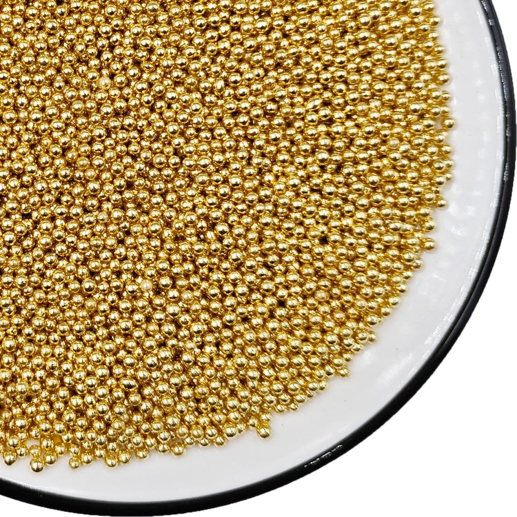 Gold Pearl Sugar Sprinkles 4.23 oz (4.23 Ounce)