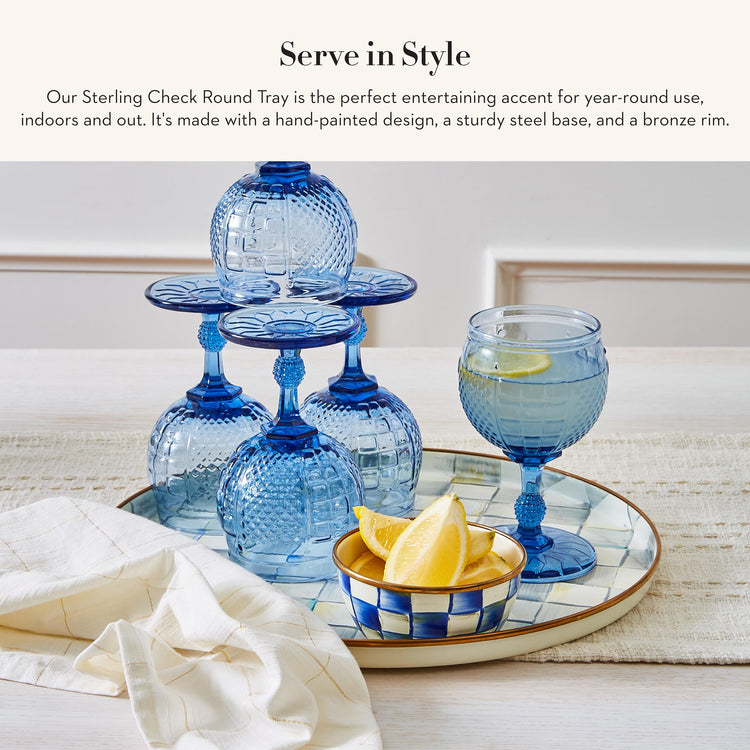 Enamel Round Tray
