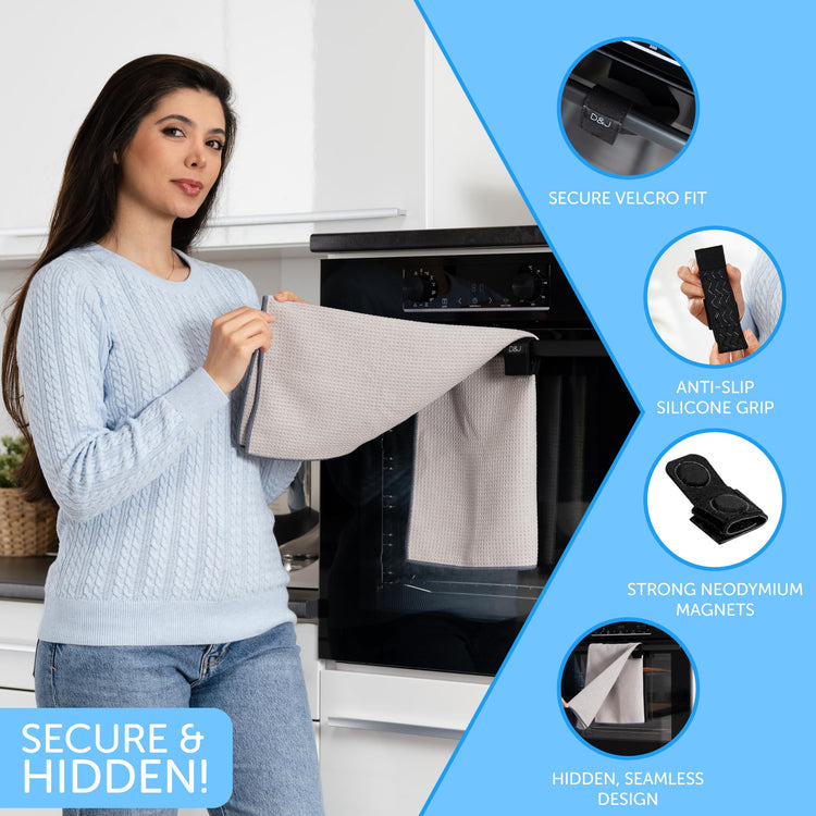 Towel Rescue Hidden Holder for Handtowels