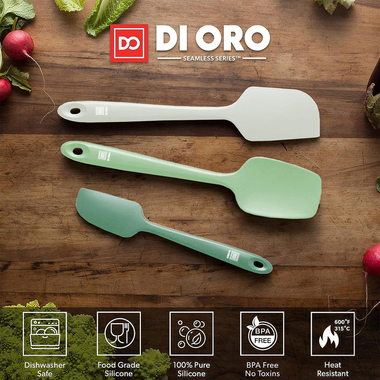 DI ORO Silicone Spatula Set (3 Count)