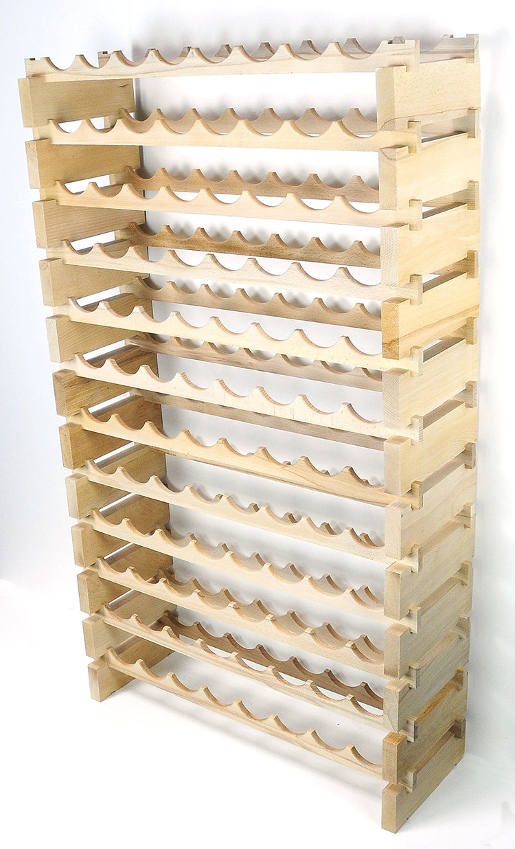Modular Wine Rack Beechwood 32