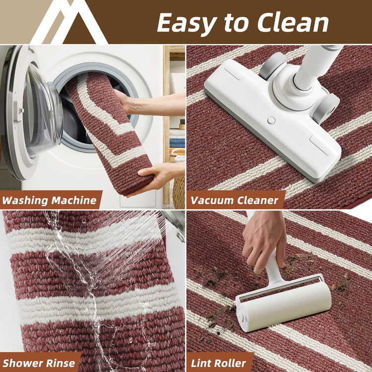 Long Kitchen Floor Mats and Rugs Non Slip Washable