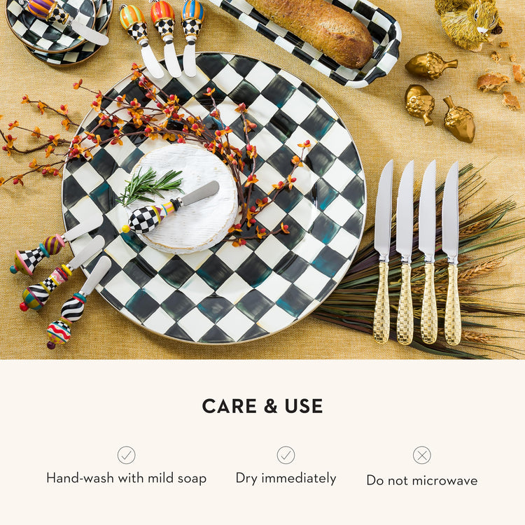 Enamel Serving Platter