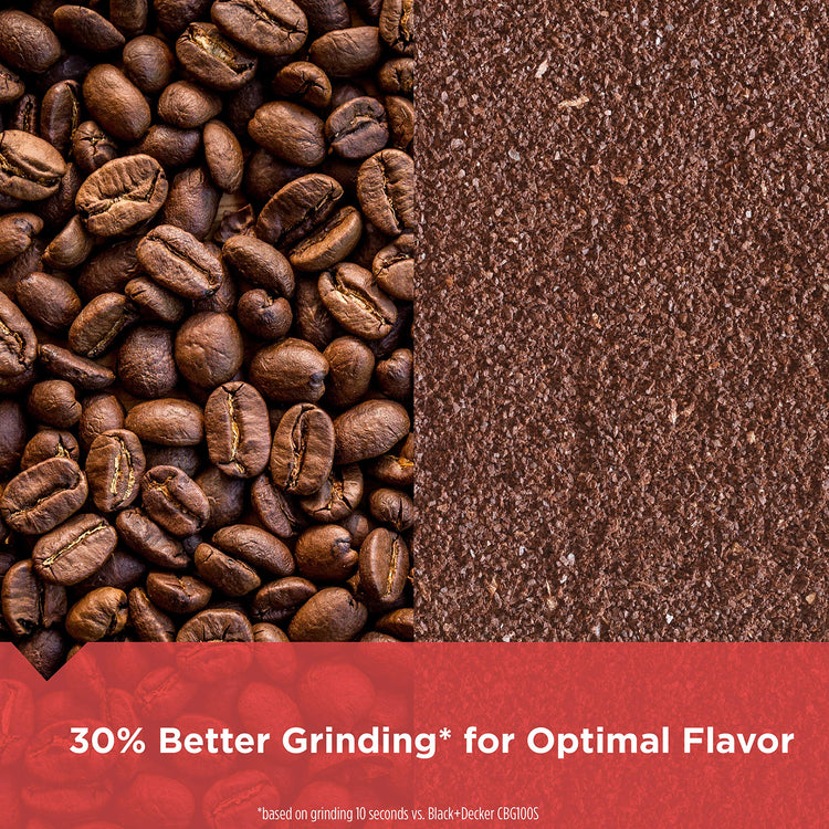 One Touch Coffee & Spice Grinder with Stainless Steel Blades