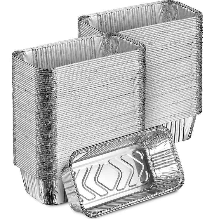 Aluminum Disposable Loaf Pans (100 Count)