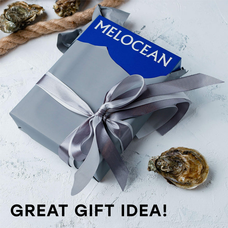 Professional Oyster Shucking Knife and Gloves Set in Gift Box