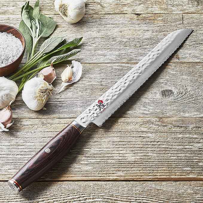 Miyabi Bread Knife, Stainless Steel, 9-inch