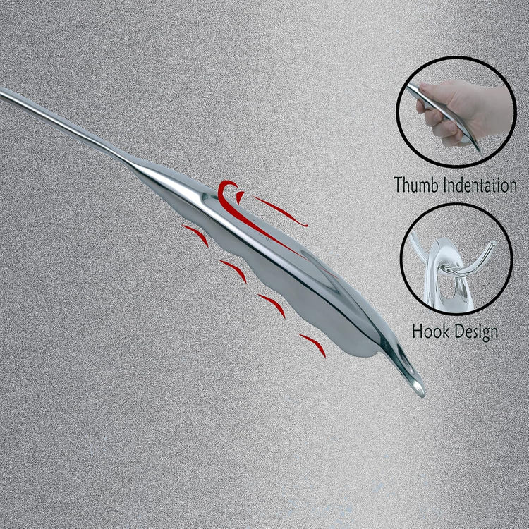 High Grade Soup Ladle,Cooking Ladle for Soup,Heat-proof Design of Hollow Handle,Stainless Steel Kitchen Utensil(4ouce/13.5 Inch)