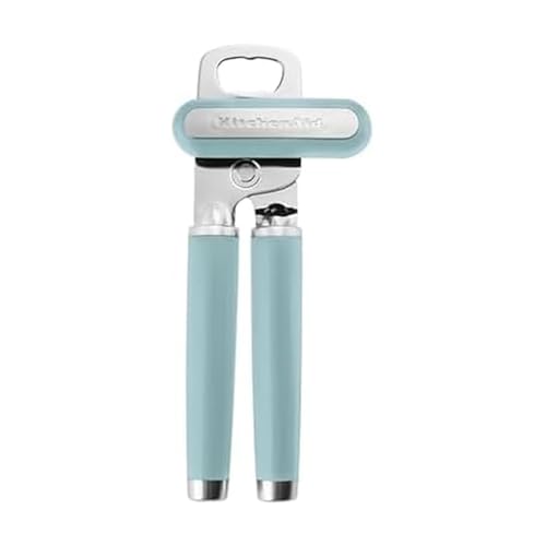 Classic Multifunction Can Opener and Bottle Opener Easy to Use (Mineral Water / 8.34-Inch)