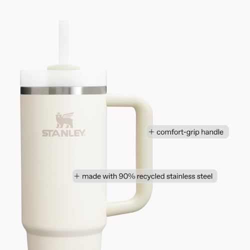 Quencher H2.0 Tumbler with Handle and Straw 40 oz (40 Ounces / Hot Coral)