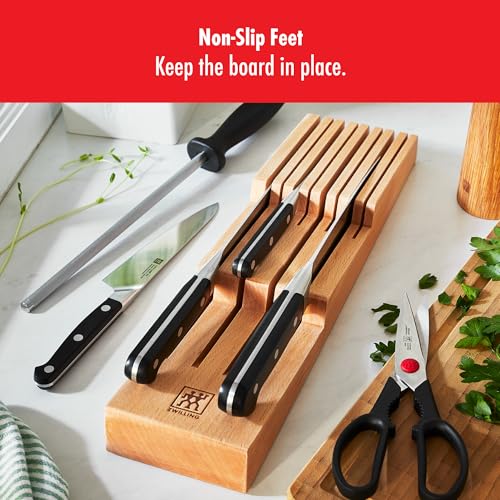 8 Slot In Drawer Knife Block (Beechwood / 8 slot)