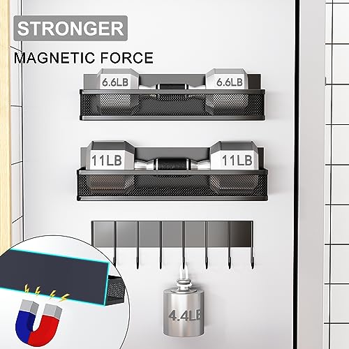 Magnetic Spice Rack for Refrigerator (5 Pack-New)