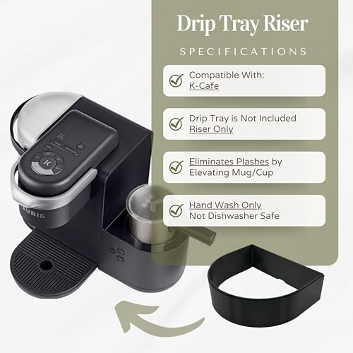 Drip Tray Mug (K-Cafe 1.7 Inches Tall / Black)