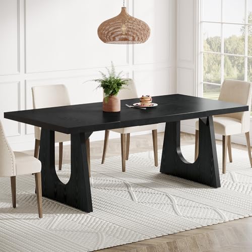 Large Dining Table for 6 (Black)