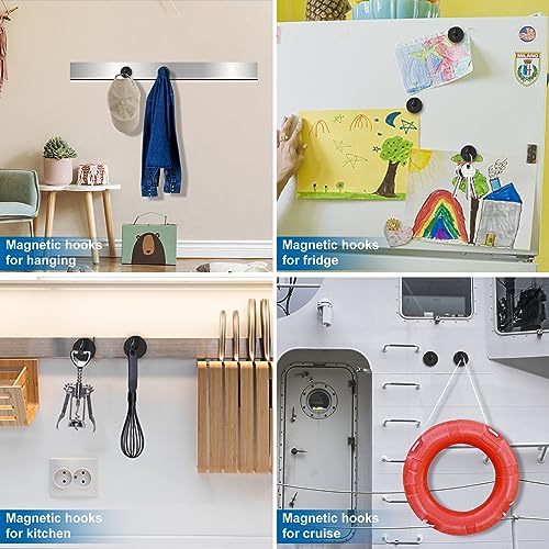Magnetic Hooks for Cruise Essentials 2026 Cabins Door 12 Pack