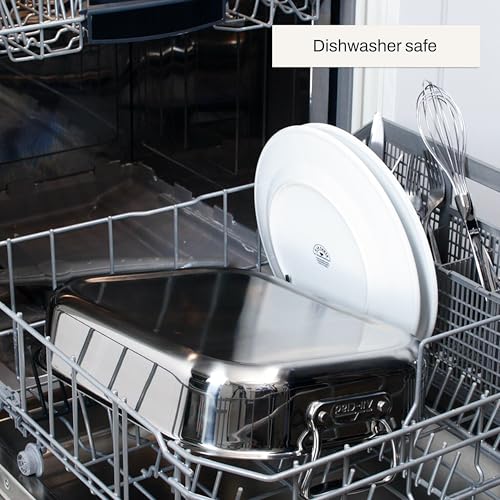 Stainless Steel 13" x 16" Roaster with rack (13" x 16" Roaster)