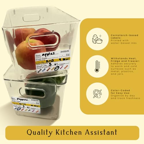 InStockLabels Dissolvable Food Rotation Labels